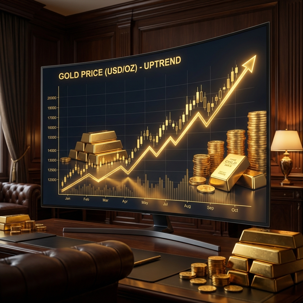 Prognozy cen złota na Q4 2024